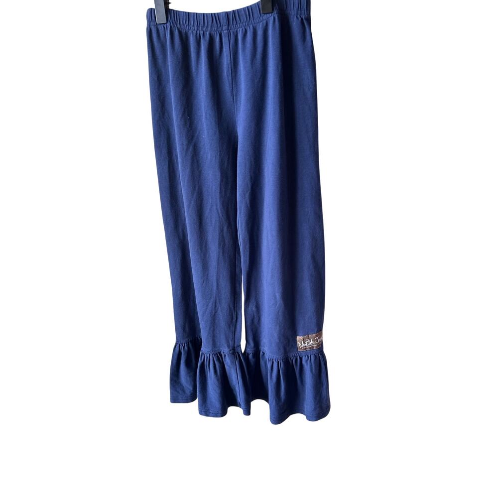 Matilda Jane Flare Pants Leggings Girls 8 Blue
